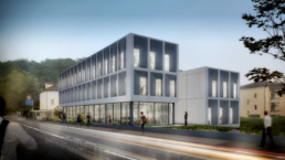Itten+Brechbühl-Architekten-Bürogebäude-Lamone-Lugano-morph-Architekturvisualisierung-Aussen