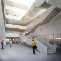 Architektur-Wettbewerb-Ersatzneubau-Kantonsschule-Wattwil-morph-Visualisierung-Innen