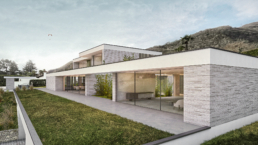 Stemmle Architekten-Einfamilienhaus-Arcegno-Tessin-Architektur-Illustration-Rendering-Aussen